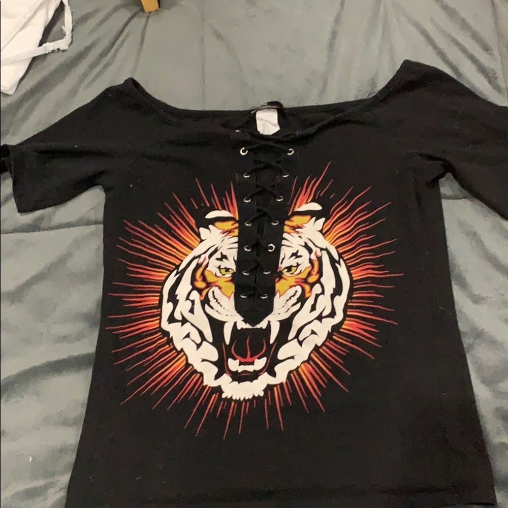 Lace up, bad-ass, t-shirt